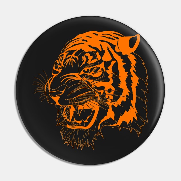 Sumatran Tiger Pin by hudayadi