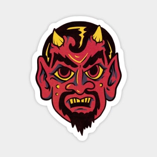 Vintage style devil Magnet