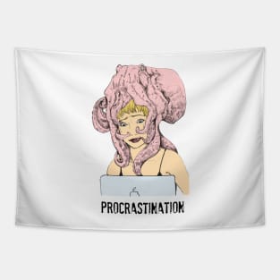 Procrastinate Tapestry