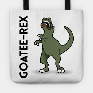 Goatee-Rex - Dinosaur Pun Design Tote