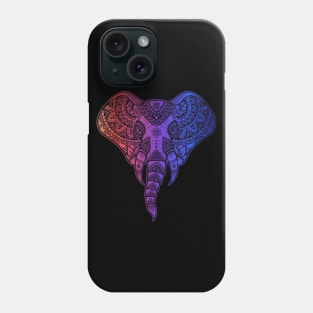 tribal elephant Phone Case