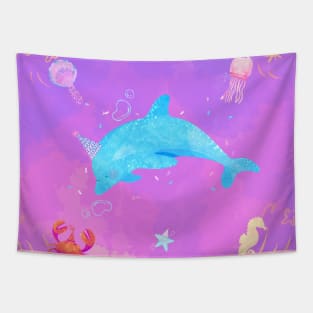 Pastel ocean Tapestry