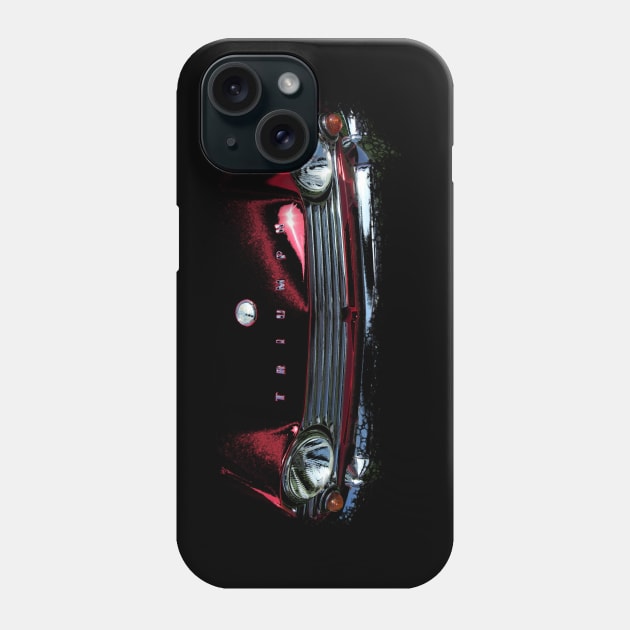 Triumph TR4A 1960s classic car photo red Phone Case by soitwouldseem