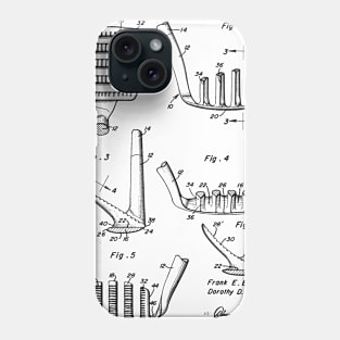 Golf Sand Wedge Vintage Patent Hand Drawing Phone Case