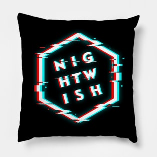 NIGHTWISH POLYGON GLITCH Pillow