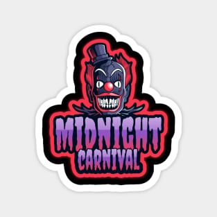 Midnight Carnival Killer Clown Magnet