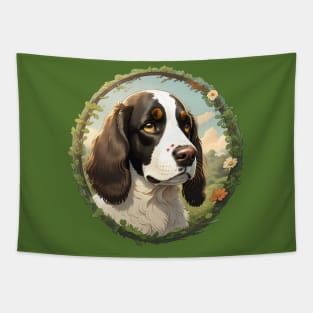 Springer Spaniel Green Fields Tapestry