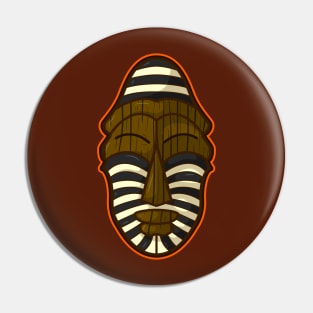 Ancient african aboriginal mask design Pin