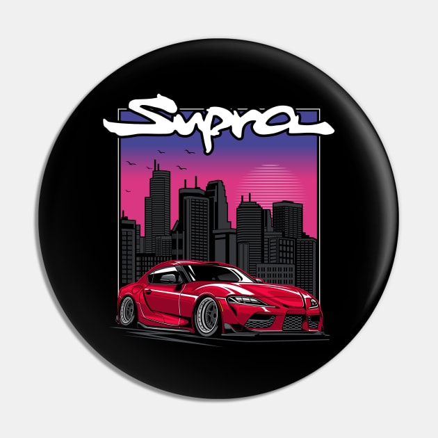 Supra MK5 Red Pin by cturs