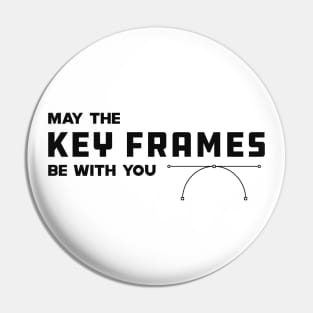 Graphic Designer  - May the key frames be with you Pin