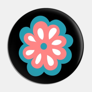 Trans Flower Pin