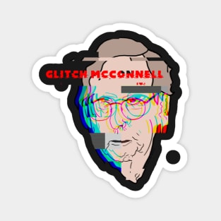 Glitch McConnell Magnet