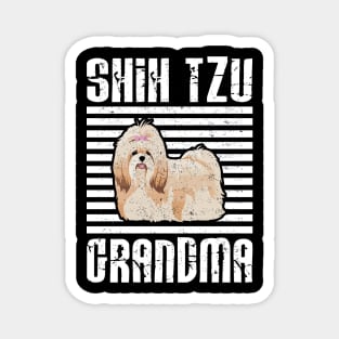 Shih Tzu Grandma Proud Dogs Magnet