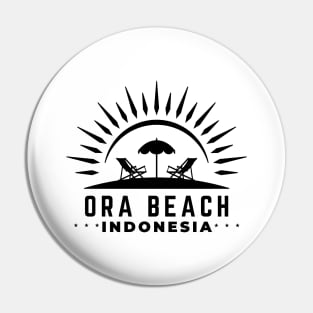 Ora Beach Indonesia Pin