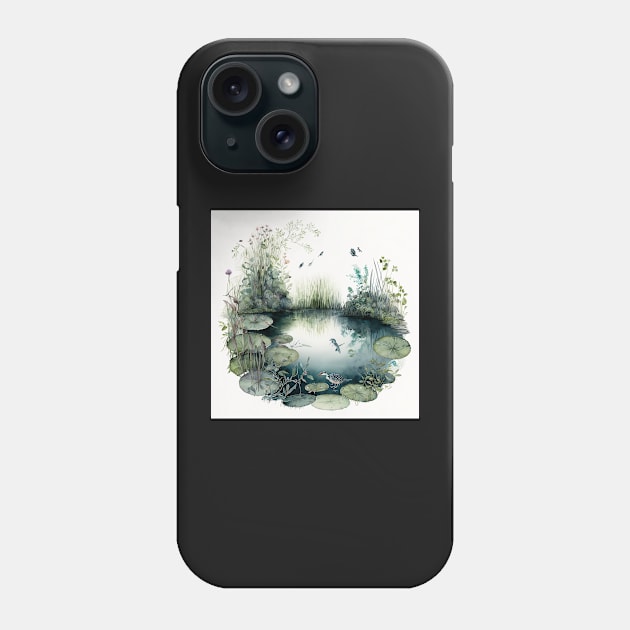 Coy Pond Ornamental Phone Case by Abili-Tees