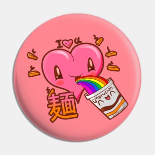 Ramen Lovers Pin