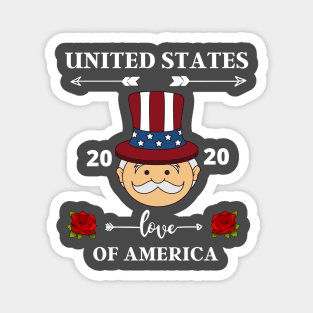 UNITED STATED OF AMERICA Magnet