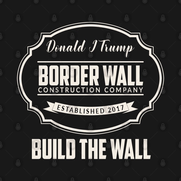 Never Socialist Gift 4th Of July Border Wall by PomegranatePower