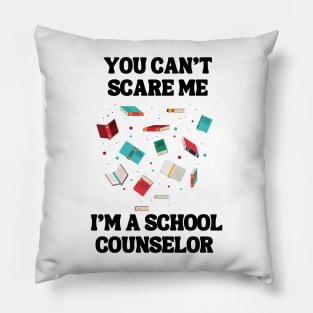 School Counselor Colorful Design Pillow