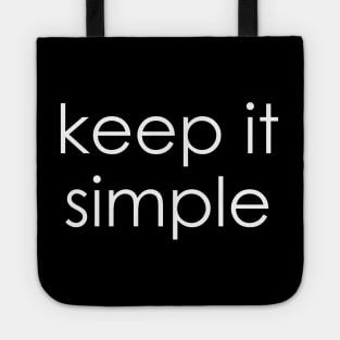 keep it simple Tote