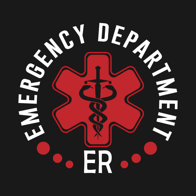 Emergency Department Emergency Room Er Nurse Healthcare by Flow-designs