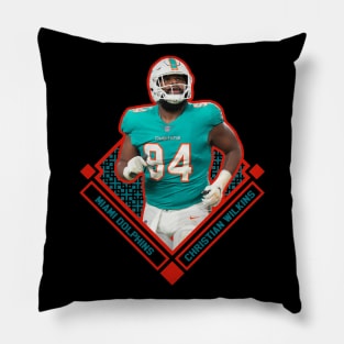 CHRISTIAN WILKINS MIAMI DOLPHINS Pillow