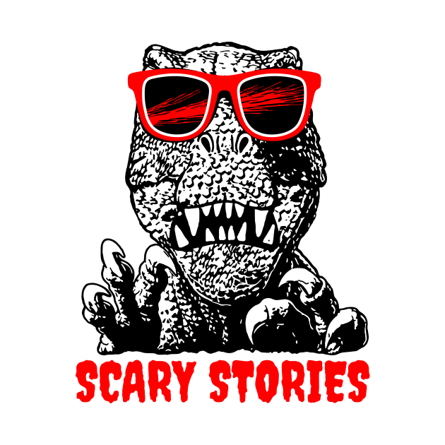 Dinosaur and scary stories by My Happy-Design