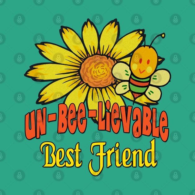 Unbelievable Best Friend Sunflowers and Bees by FabulouslyFestive