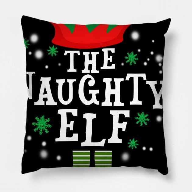 The Naughty Elf Pillow by DexterFreeman