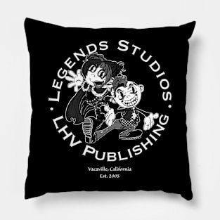 Legends Studios Kitty & Batz Logo Pillow