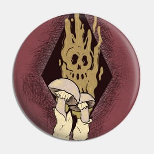 Death caps Pin