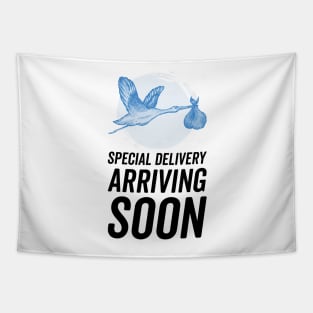 Special Delivery Arriving Soon Tapestry