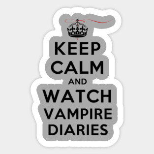The Vampire Diaries Stickers Teepublic