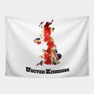 Vintage United Kingdom Flag Tapestry