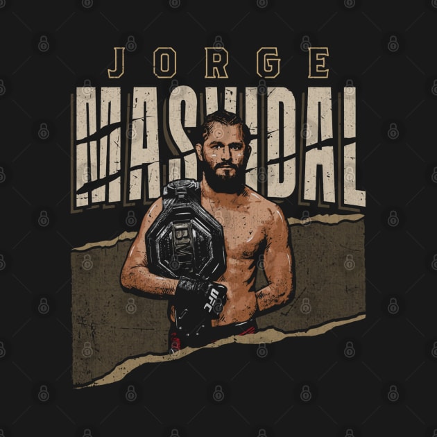 Jorge Masvidal BMF Belt by artbygonzalez