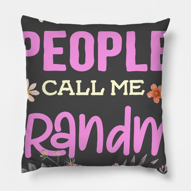 People Call Me Grandma Pillow by jonetressie