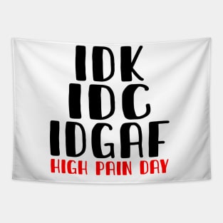 Spoonie Species: IDGAF Tapestry