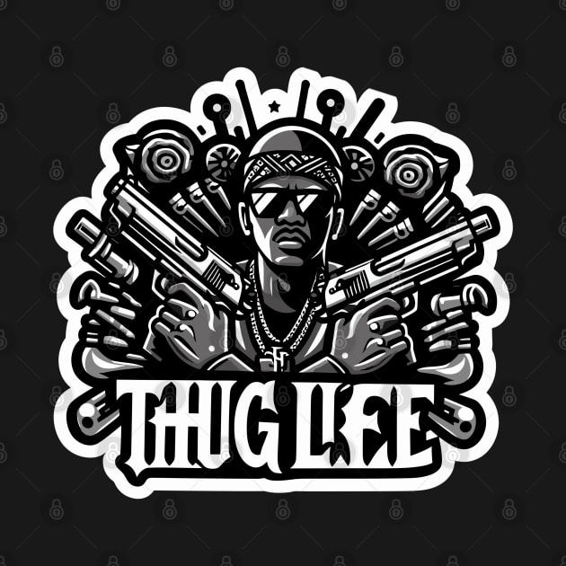 Thug Life Street Culture Design by diegotorres