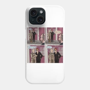 Good Omens comic Phone Case