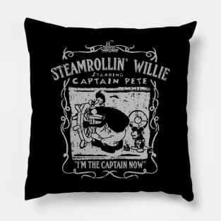 Steamrollin' Willie Pillow