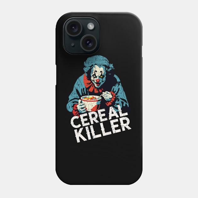 Killer Clown Cereal Killer Phone Case by poppoplover