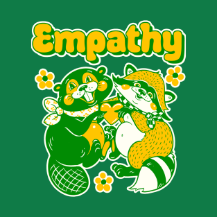 empathy - yellow/green/white T-Shirt