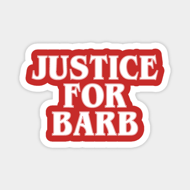 Justice for Barb Magnet by snitts