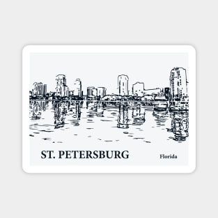 St. Petersburg - Florida Magnet