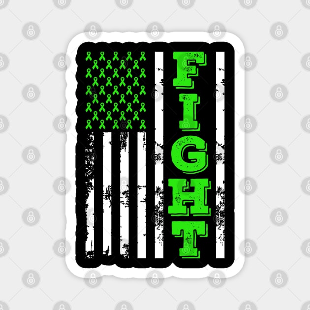 Myotonic Dystrophy Awareness Fight American Flag 4th Of July - Happy Independence Day Magnet by BoongMie