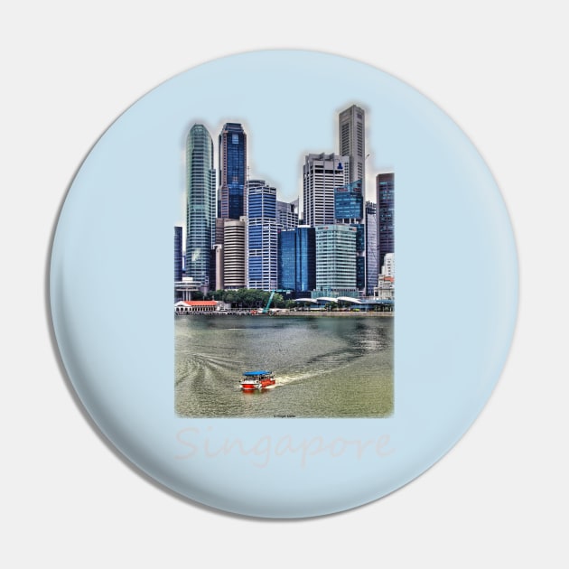 Amphibious Vehicle in front of Singapore Skyline Pin by holgermader