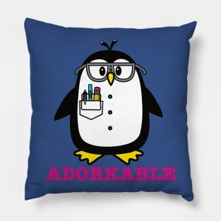 Adorkable Penguin Pillow