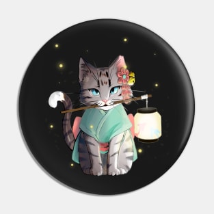 The Forest Bakeneko Pin