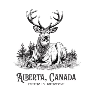 ALBERTA UNTAMED: DEER IN REPOSE T-Shirt