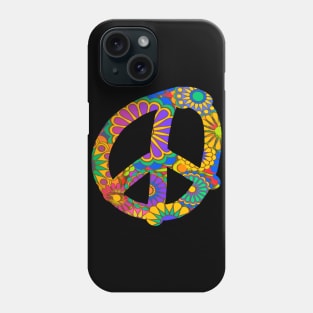 Fun and Colorful Peace Symbol Phone Case